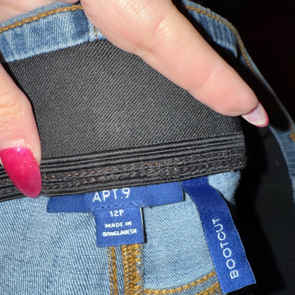 Apt. 9 Women's Boot Cut Jeans - Blue
